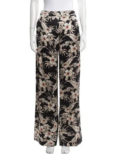 Pre-owned Altuzarra Silk Wide Leg Pants W/ Tags In Black