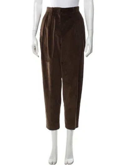 Pre-owned Altuzarra Skinny Leg Pants In Brown