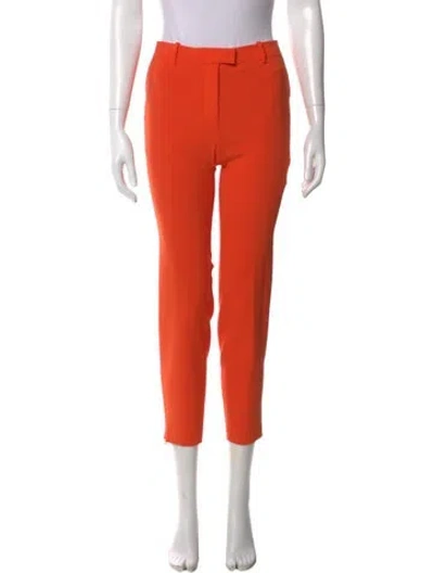 Pre-owned Altuzarra Skinny Leg Pants In Orange