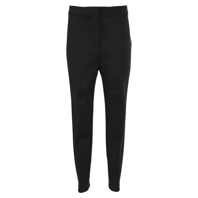 Pre-owned Altuzarra Slim-fit Trousers In Black Viscose