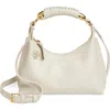 Altuzarra Small Athena Leather Top Handle Bag In Enoki