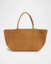 Altuzarra Small East-west Suede Tote Bag In Brown