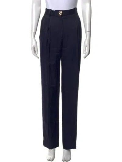 Pre-owned Altuzarra Straight Leg Pants In Blue