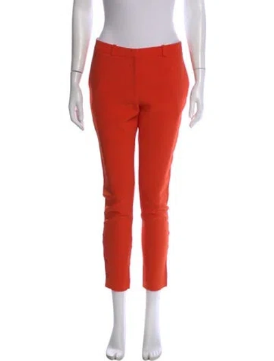 Pre-owned Altuzarra Straight Leg Pants In Orange