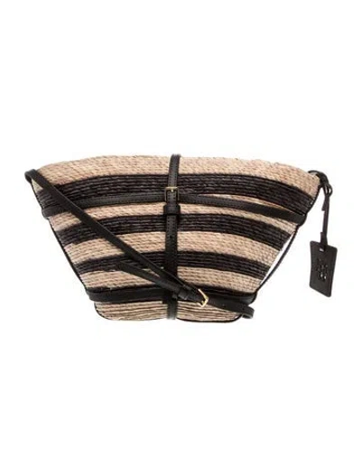 Pre-owned Altuzarra Straw Shoulder Bag In Multi