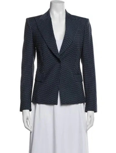Pre-owned Altuzarra Striped Blazer In Blue