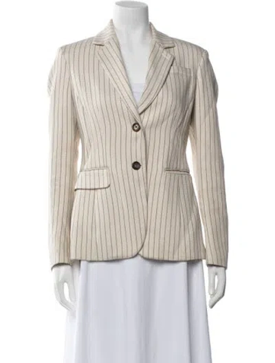 Pre-owned Altuzarra Striped Blazer In Neutral