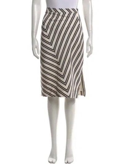 Pre-owned Altuzarra Striped Midi Length Skirt