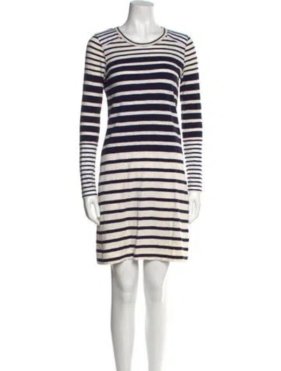Pre-owned Altuzarra Striped Mini Dress In Multi