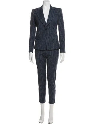 Pre-owned Altuzarra Striped Pantsuit In Blue