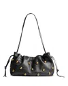 Altuzarra Studded Drawstring Clutch