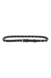 Altuzarra Studded Skinny Belt In Multi