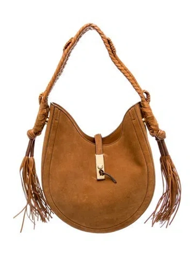 Pre-owned Altuzarra Suede Shoulder Bag In Brown