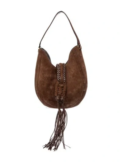 Pre-owned Altuzarra Suede Shoulder Bag In Brown