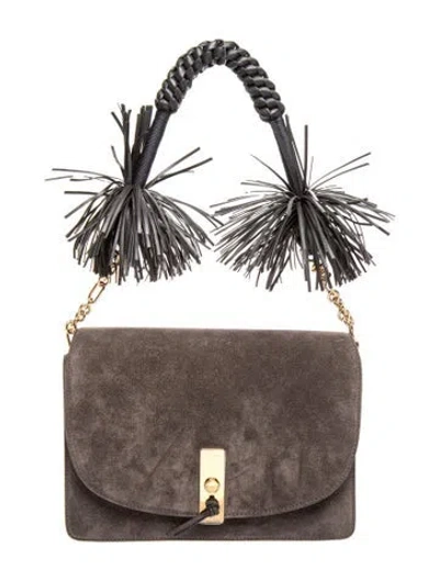 Pre-owned Altuzarra Suede Shoulder Bag In Grey