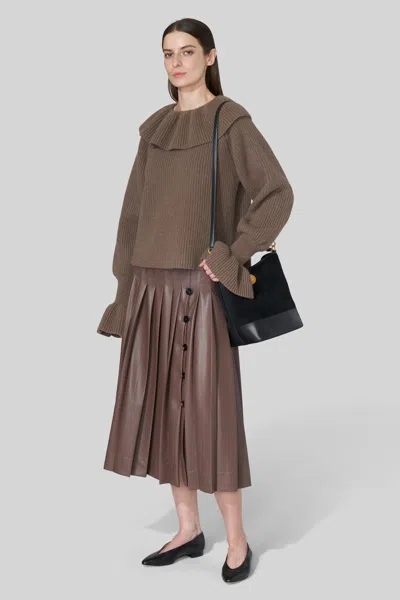 Altuzarra 'tullius' Skirt In Brown