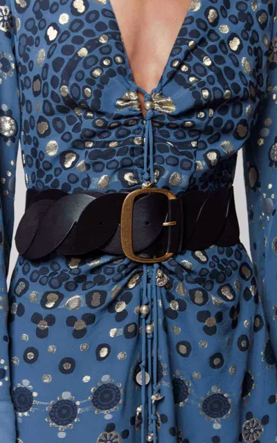 Altuzarra Twist Braid Belt In Black