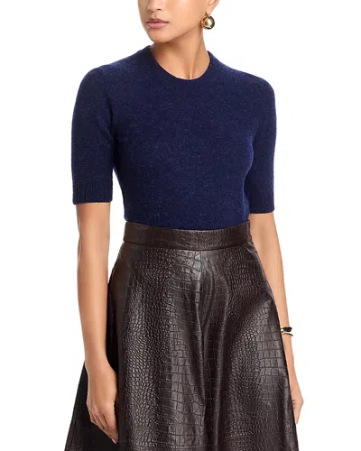 Altuzarra Ty Half Sleeve Sweater In Blue