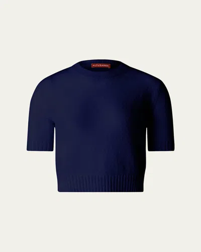 Altuzarra Ty Wool-blend Sweater In Blue