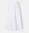 Altuzarra Varda Cotton-blend Midi Skirt