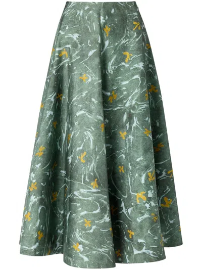 ALTUZARRA VARDA MIDI SKIRT