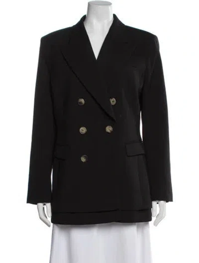 Pre-owned Altuzarra Virgin Wool Blazer In Black