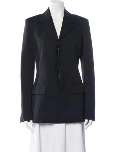 Pre-owned Altuzarra Virgin Wool Blazer In Black