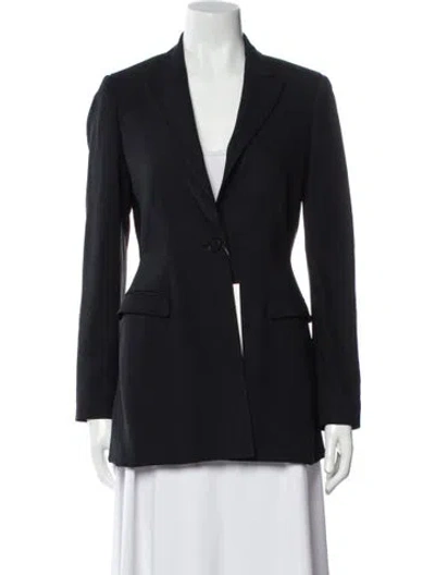 Pre-owned Altuzarra Virgin Wool Blazer In Blue