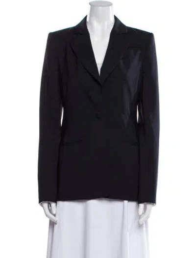 Pre-owned Altuzarra Virgin Wool Blazer In Blue