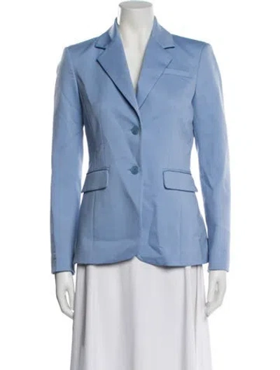 Pre-owned Altuzarra Virgin Wool Blazer In Blue