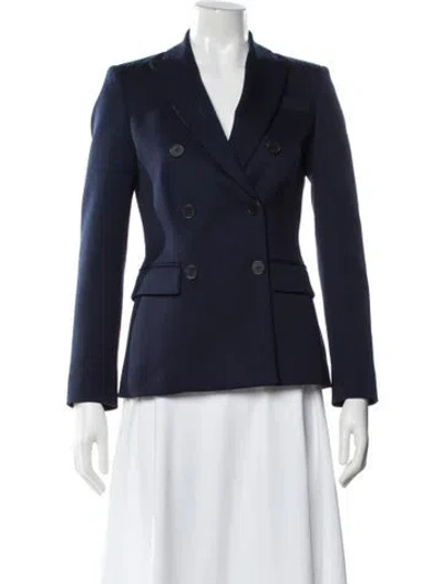 Pre-owned Altuzarra Virgin Wool Blazer In Blue