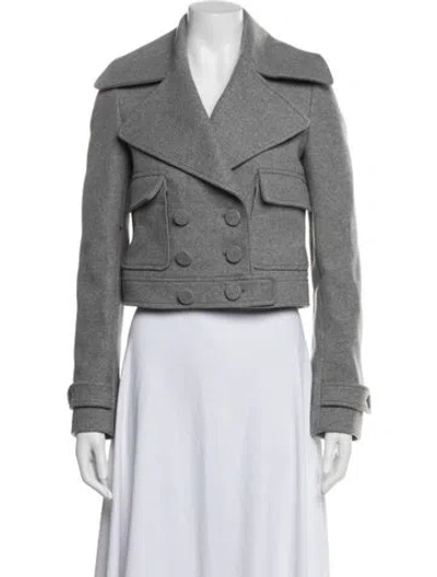 Pre-owned Altuzarra Virgin Wool Blazer In Grey