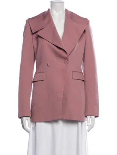 Pre-owned Altuzarra Virgin Wool Blazer In Pink