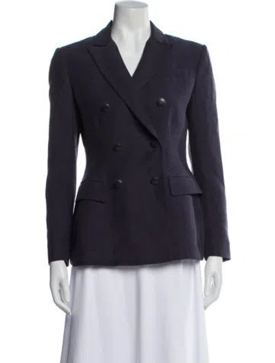 Pre-owned Altuzarra Virgin Wool Blazer In Purple