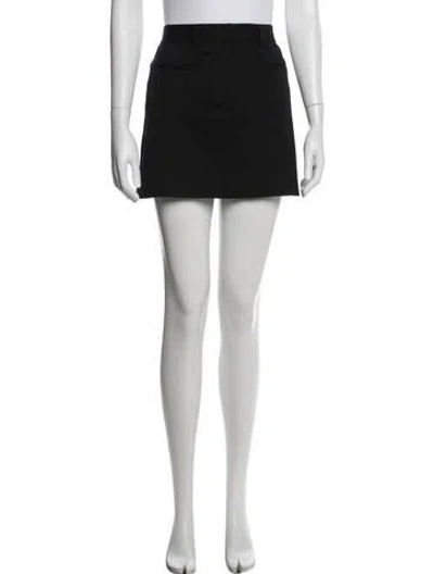 Pre-owned Altuzarra Virgin Wool Mini Skirt In White