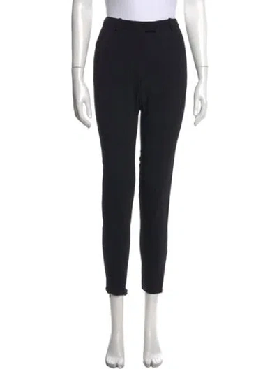 Pre-owned Altuzarra Virgin Wool Skinny Leg Pants In Black