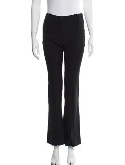 Pre-owned Altuzarra Virgin Wool Straight Leg Pants W/ Tags In Black