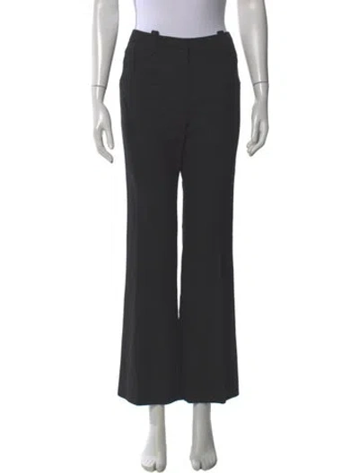 Pre-owned Altuzarra Virgin Wool Wide Leg Pants In Gray