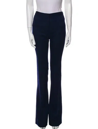 Pre-owned Altuzarra Virgin Wool Wide Leg Pants W/ Tags In Blue
