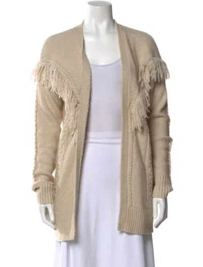 Pre-owned Altuzarra V-neck Sweater In Neutral