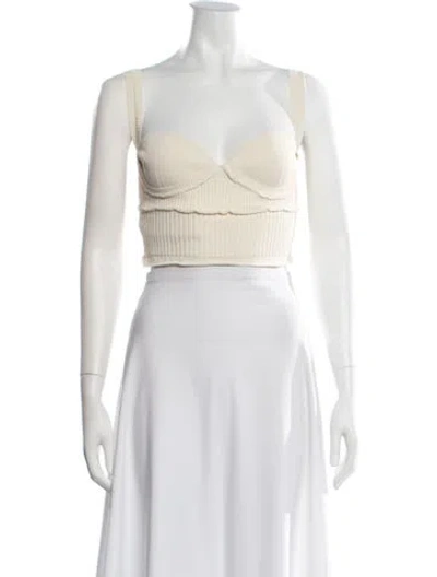 Pre-owned Altuzarra V-neck Sweater In Neutrals
