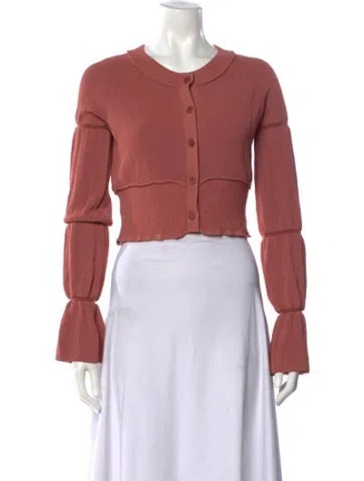 Pre-owned Altuzarra V-neck Sweater W/ Tags In Neutrals