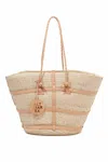 Altuzarra Watermill Large Basket Tote In Natural/panna