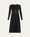 Altuzarra Wenny Studded Maxi Dress In Black