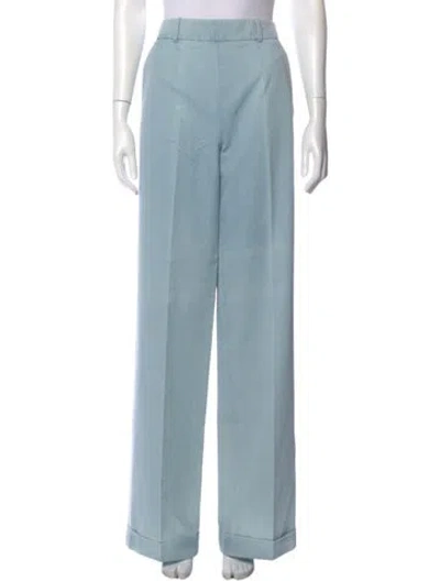 Pre-owned Altuzarra Wide Leg Pants In Blue