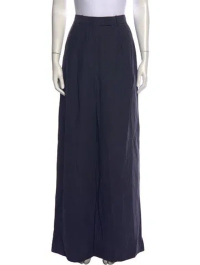 Pre-owned Altuzarra Wide Leg Pants In Blue