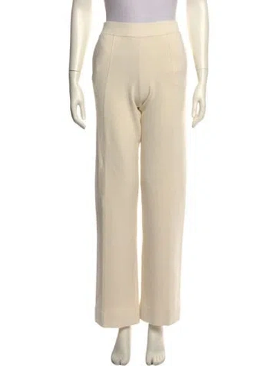 Pre-owned Altuzarra Wide Leg Pants In Neutral