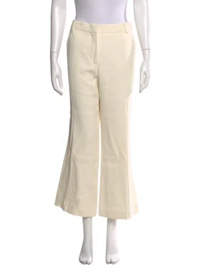 Pre-owned Altuzarra Wide Leg Pants In Neutral