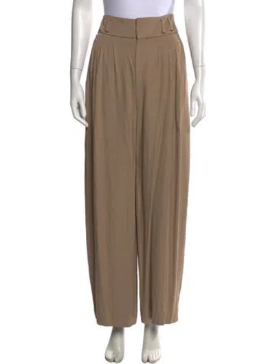 Pre-owned Altuzarra Wide Leg Pants In Neutral