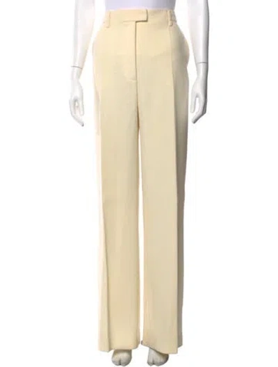 Pre-owned Altuzarra Wide Leg Pants In Neutrals